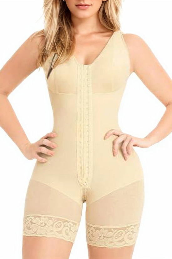 Premium Zipper Crotch Shapewear Bodysuit - Getslexy