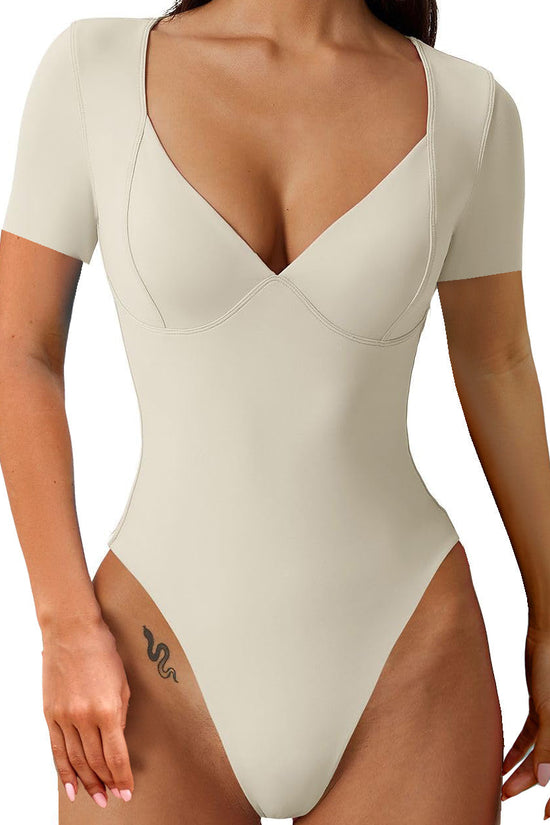 V-Neck Sculpting Bodysuit